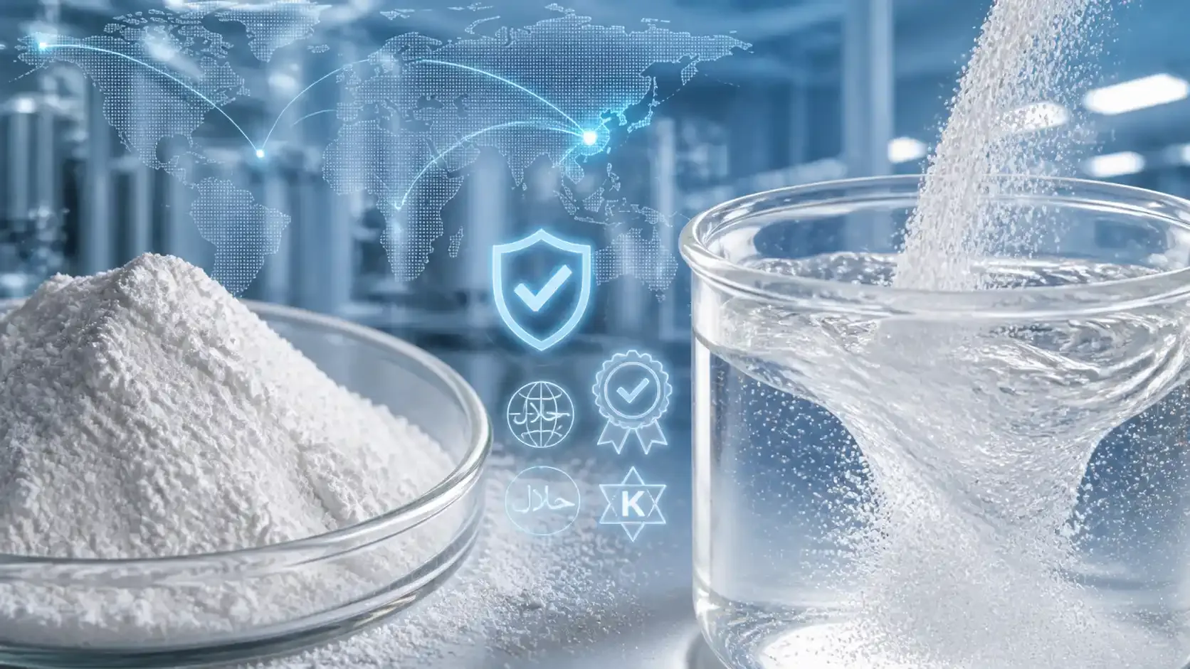 Que certificações realmente protegem os compradores de MCC e dextrina resistente