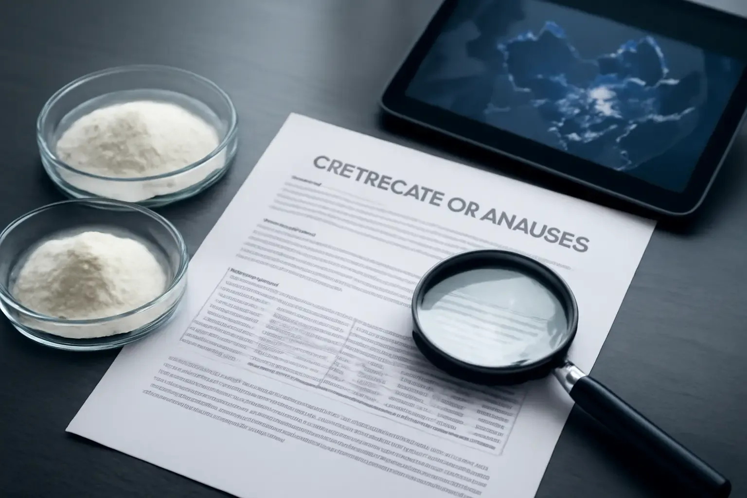 Lesen Sie diese Analysezertifikate, bevor Sie China MCC oder Dextrin kaufen.