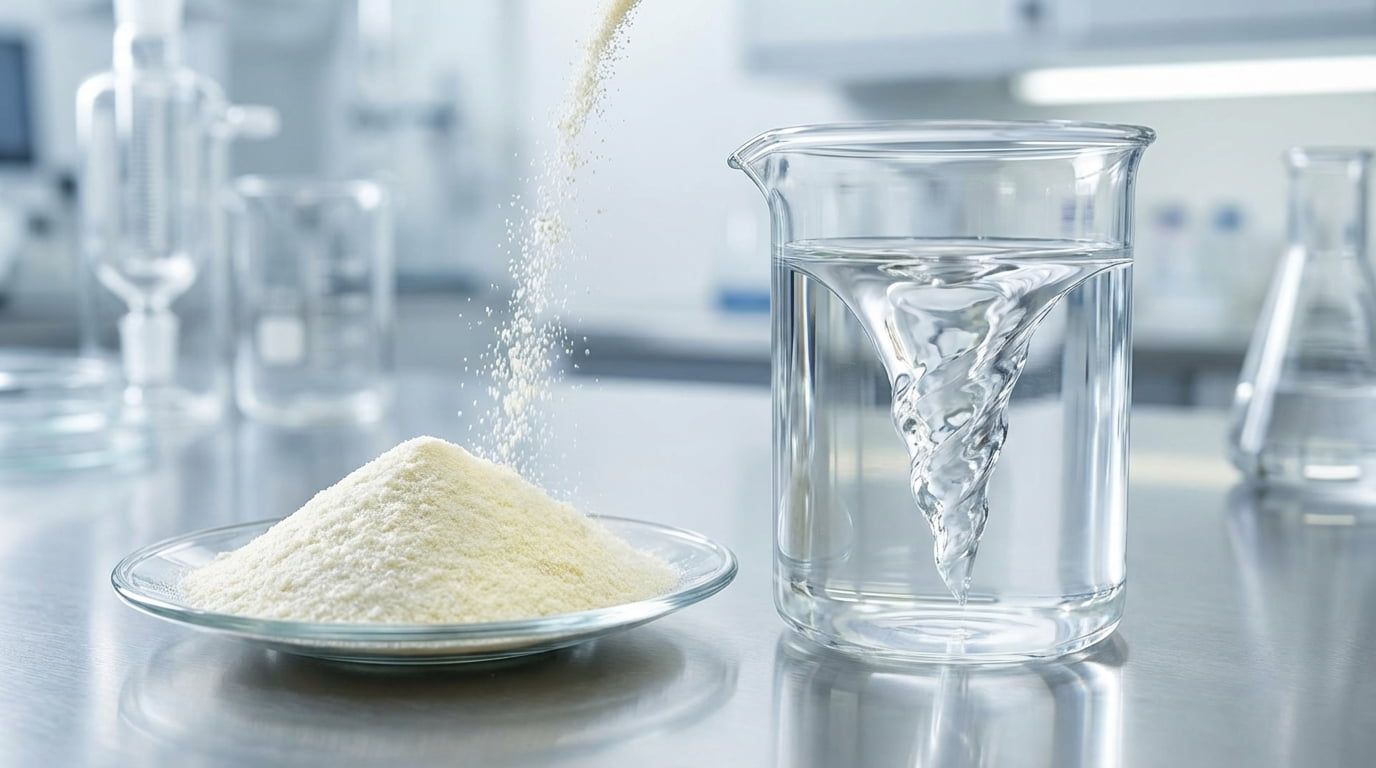 Hochtechnologisch beständiges Dextrinpulver verwandelt sich in eine klare Flüssigkeit